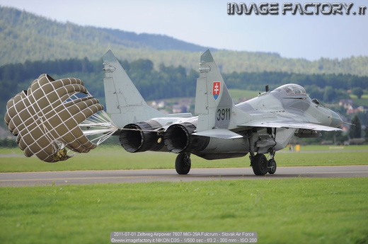 2011-07-01 Zeltweg Airpower 7607 MiG-29A Fulcrum - Slovak Air Force